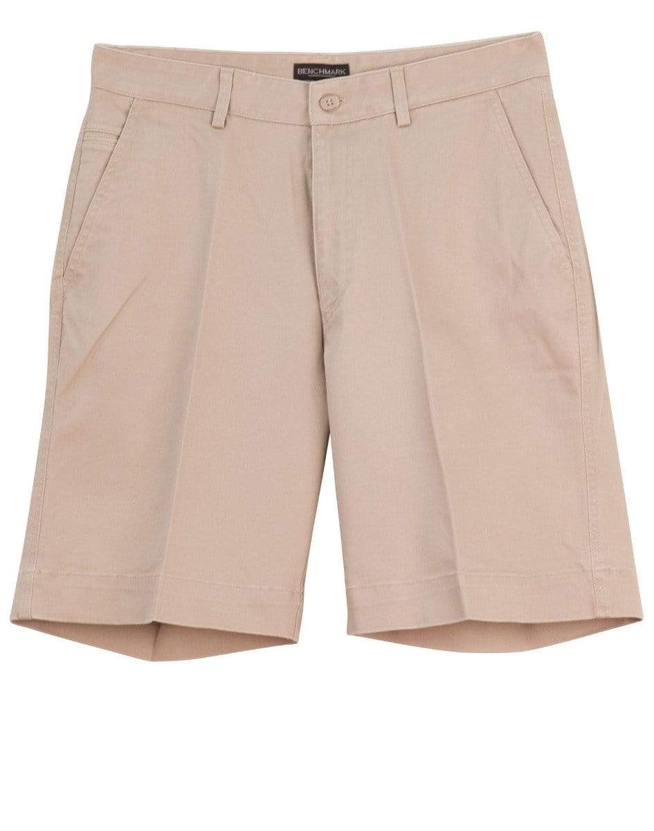 BENCHMARK Men's Chino shorts M9361 Corporate Wear Benchmark Sandstone 77 